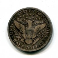 USA: 1/2 dollaro 1897 "Barber"