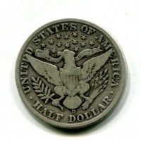 USA: 1/2 dollaro 1913-D "Barber"