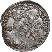 Venezia, Antonio Venier (1382-1400): grosso, II tipo (Paolucci,36#3), grammi 1,76