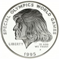 USA: 1 dollaro 1995-P "Special Olympics World Games"