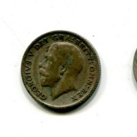 Gran Bretagna, Giorgio V (1910-1936): 6 pence 1924 (Spink#4024)
