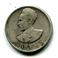 Etiopia, Haile-Selassie (1930-1974): 30 cents 1943/44 (KM#37)
