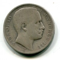 Vittorio Emanuele III (1900-1943): 2 lire 1905 "Aquila Sabauda" (Gigante#93)
