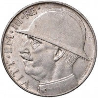 Vittorio Emanuele III (1900-1943): 20 lire 1928 "Elmetto" (Gigante#44), grande qualità per il tipo, SPL+/qFDC