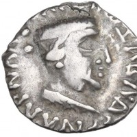 Indo-Scythian, Kshaharatas Nahapana (I sec d.C.): dracma (Senior#303.1iD)