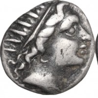 Caria, Rodi (166-88 d.C.): dracma (SngCop#833-840), grammi 1.80, mm 13.5