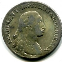 Napoli, Ferdinando IV (1759-1816): piastra da 120 grana 1786-BP  (Gigante#49a)