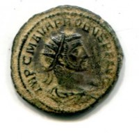 Probo (276-282 d.C.): antoniniano "CLEMENTIA TEMP" (RIC,V#921), zecca di Antiochia
