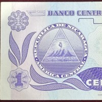 Nicaragua: 1 centavo 1991 (Pick#167)