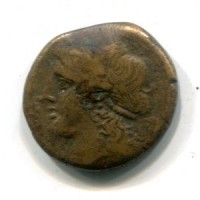 Campania, Cales (265-240 a.C.): bronzo (SngAns#177)