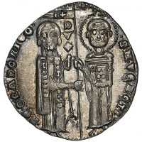 Venezia, Pietro Gradenigo (1289-1311): grosso "Matapan" (Paolucci#2; Biaggi#2794), in slab NGC MS62