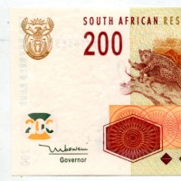 Sud Africa: 200 rand 2005 (Pick#132a)
