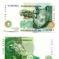 Sud Africa: 10 rand 1993 (Pick#123a)
